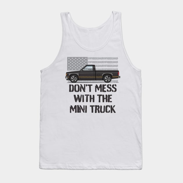 Don't Mess Black Tank Top by JRCustoms44